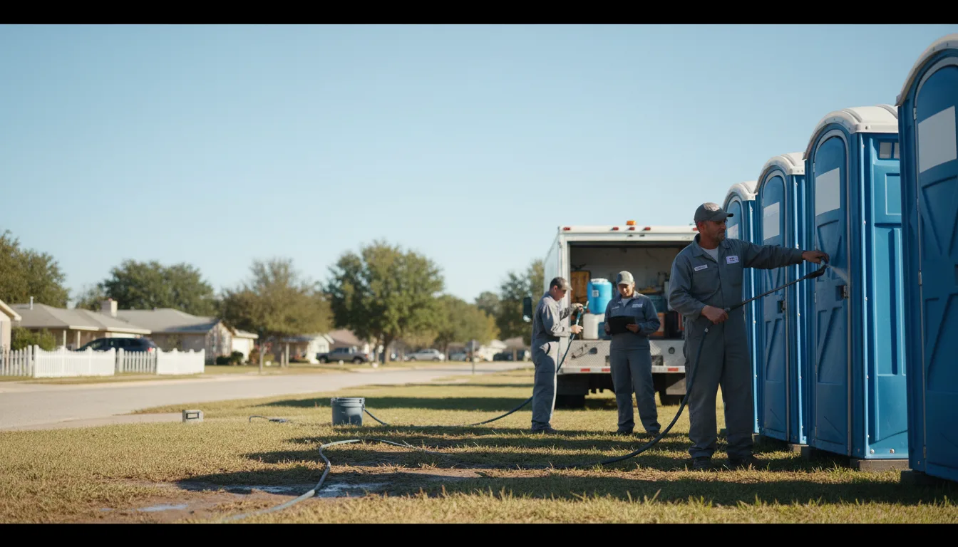 Long-Term Portable Toilet Rental in Ellendale, MN near me